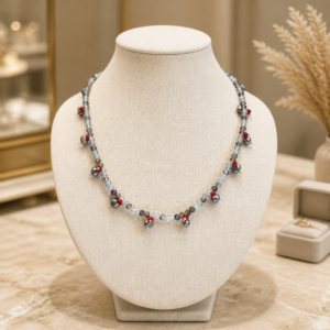 Charm Christmas ornament necklace
